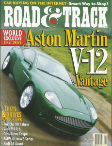 ROAD & TRACK 1998 MAY - AVANT, VANTAGE, A.J. WATSON